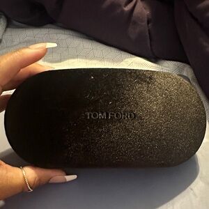 Tom Ford Sleek Black Sunglasses Case
